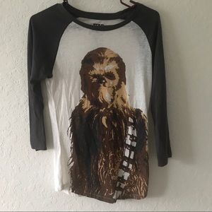 Chewbacca Baseball Tee